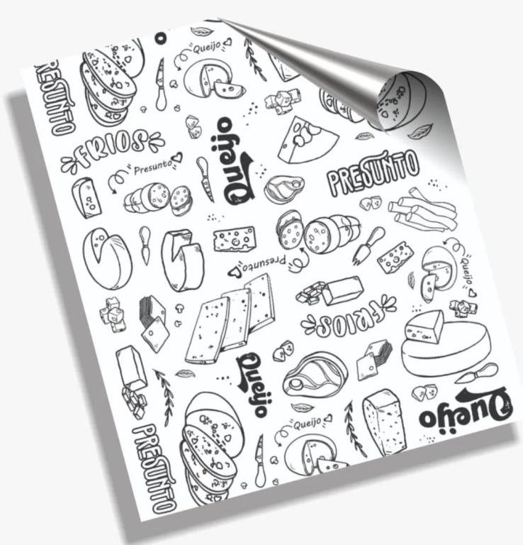 PAPEL 1x 1kg 30x38 ACOPLADO PARA LANCHE DALPACK
