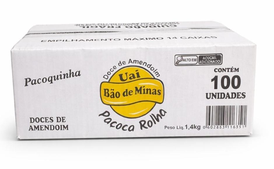 PAÇOCA 1un 14g ROLHA BÃO DE MINAS