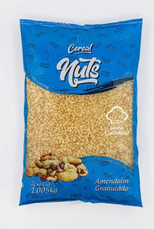 AMENDOIM 2x 1,05kg GRANULADO CEREAL NUTS