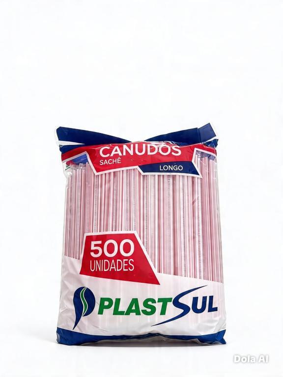 CANUDOS 6x 500un LONGO SACHÊ PLASTSUL