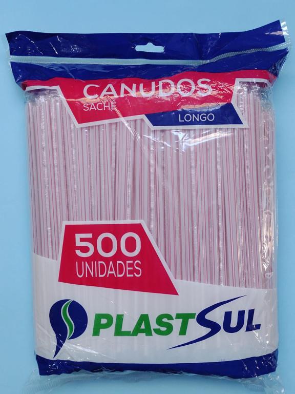 CANUDOS 6x 500un LONGO SACHÊ PLASTSUL