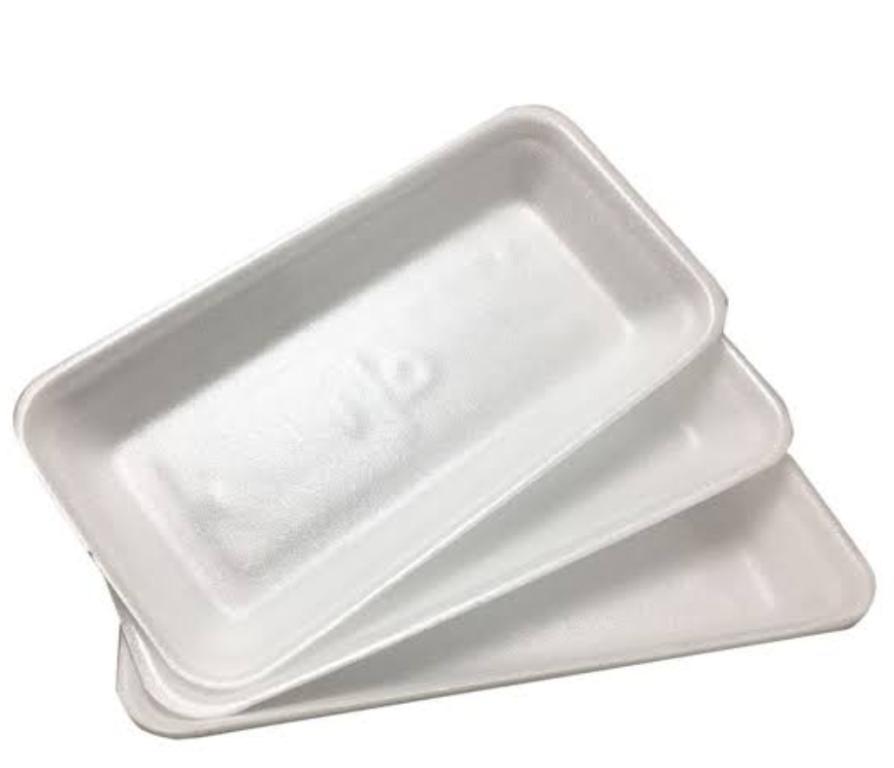 BANDEJA 1x 10un Nº4 DE EPS RASA COPOPLAST