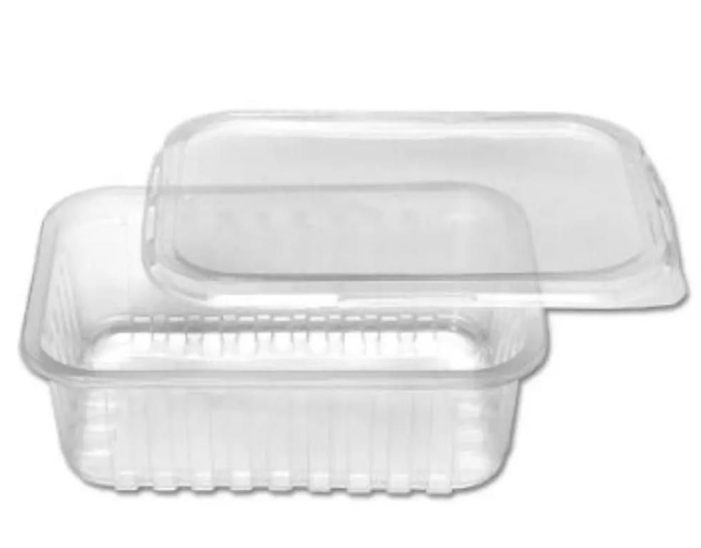 KIT 10x 10un 500ml POTE GALVANOTEK RETANGULAR FREEZER E MICROONDAS
