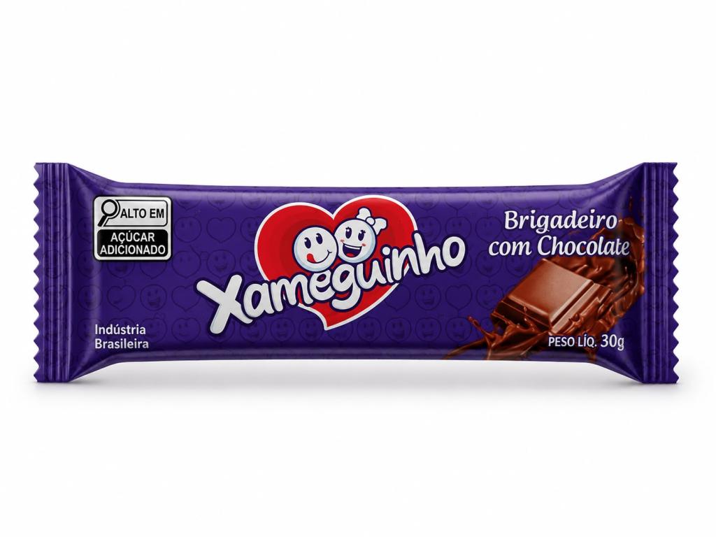 BRIGADEIRO 1x 1un 1,05Kg COM CHOCOLATE XAMEGUINHO