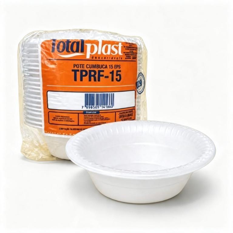 TIGELINHA 10x 20un Nº15 FUNDO DE EPS TOTALPLAST
