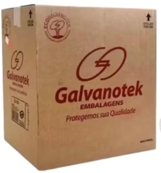 EMBALAGEM 30x 10un 200ml PLÁSTICA QUADRADA GALVONOTEK G650