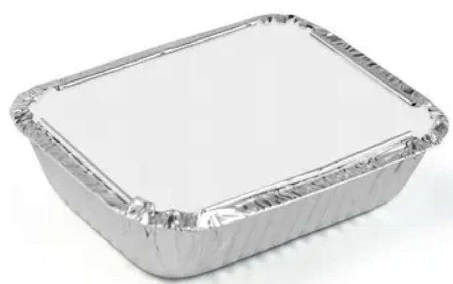 BANDEJA 10x 10un 220ml ALUMINIO MARMITINHA