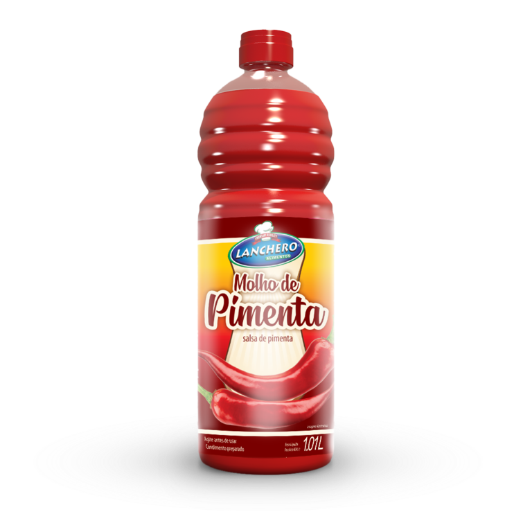 MOLHO 1x 1,01 LITROS  DE PIMENTA LANCHERO