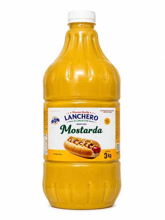 MOLHO 1X 3Kg MOSTARDA PET LANCHEIRO