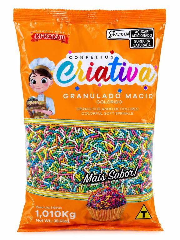 GRANULADO 1x 1,01Kg MACIO COLORIDO CRIATIVA