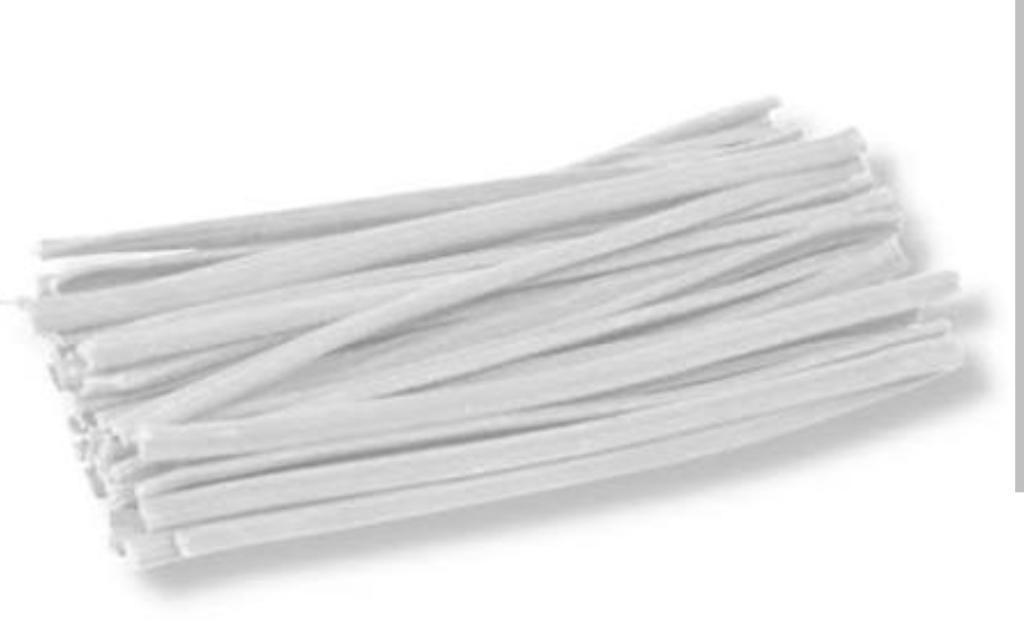 ARAME 10x 100g 8cm EXTRUZADO RECAPADO BRANCO