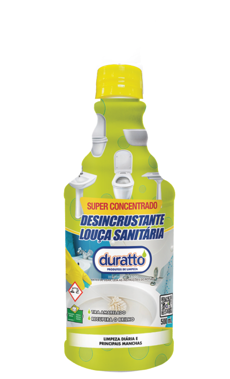 Limpador Desincrustante para Louca Sanitaria 500ml Duratto