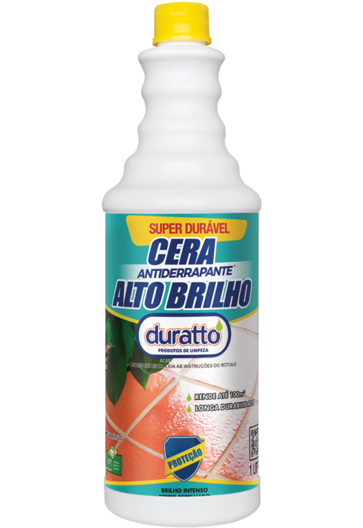 Cera Antiderrapante Alto Brilho 1L Duratto