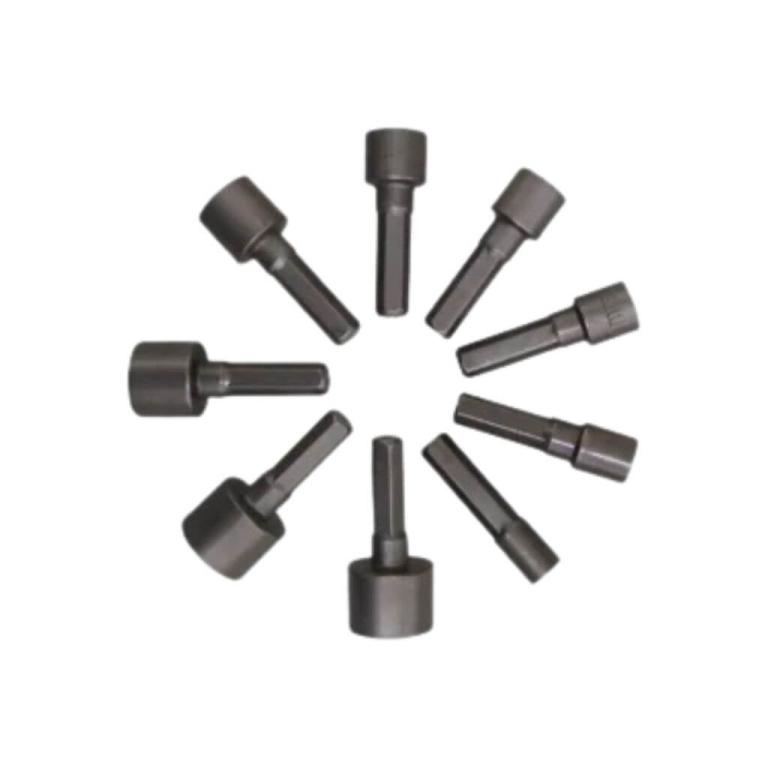 Jogo de Soquetes para Parafusadeira 9 Peças Elite Superflex Tamanhos 5 a 13 mm