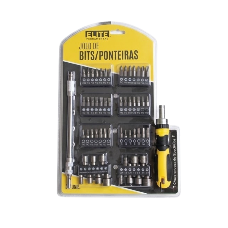 JOGO SOQUETE/PONTEIRA 58PCS ELITE