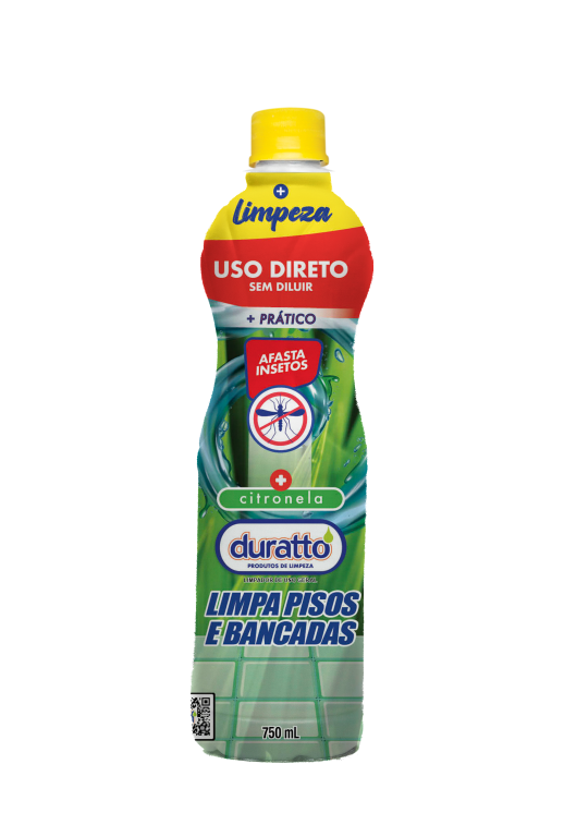 Limpa Pisos e Bancadas 750ml Citronela Duratto