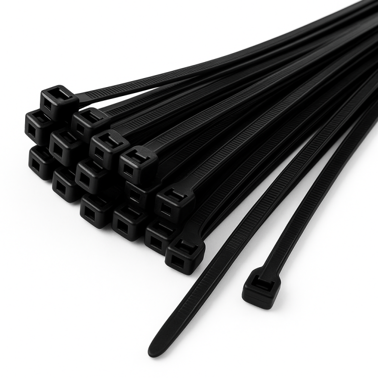 Abracadeira de Nylon Preta 2,5 x 150mm - 100 Unidades - Melfi