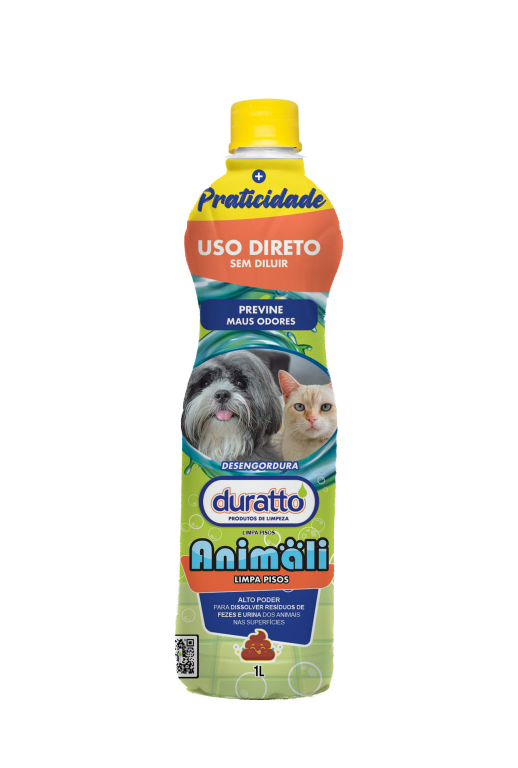 Limpa Piso Pet Uso Direto Animali 750ML Duratto