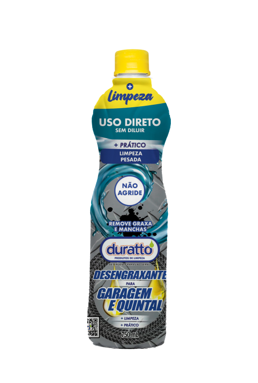 Desengraxante Duratto 750ml Uso Direto para Garagem e Quintal