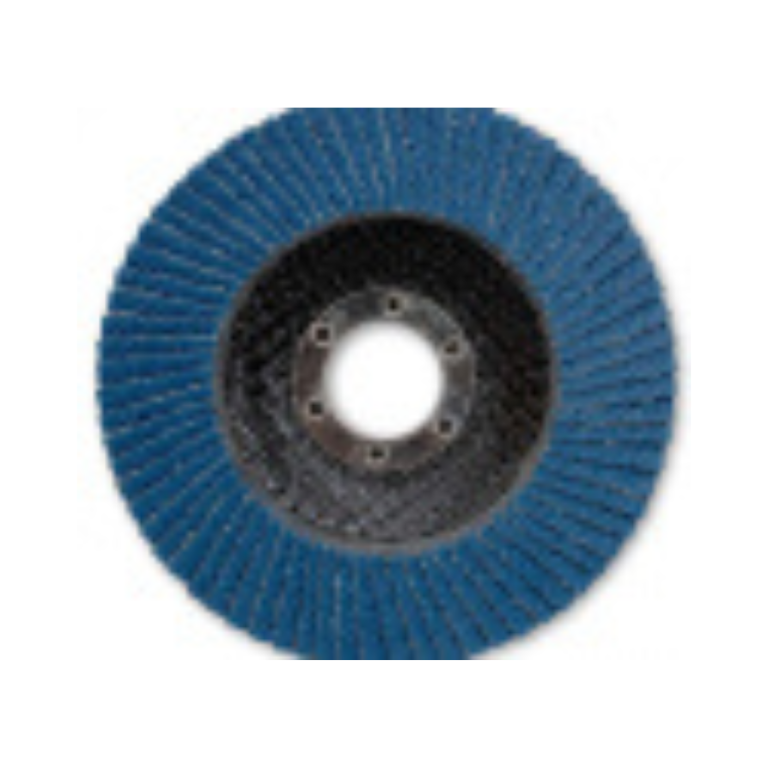 Disco Flap Top Premium Grão 80  115mm x 22,23mm (Lixa Azul)