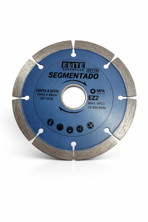Disco de Corte Diamantado Segmentado EZ02 110x8mm