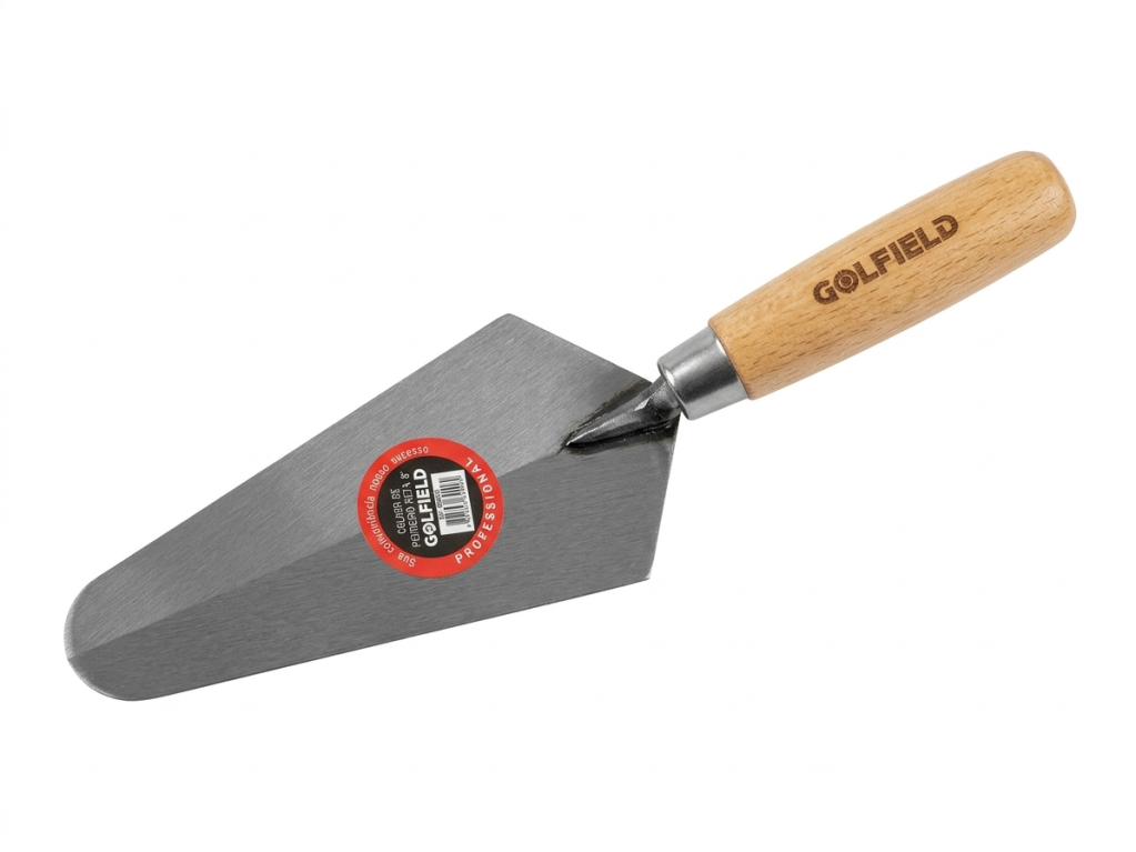 Colher de Pedreiro Reta 7" Golfield