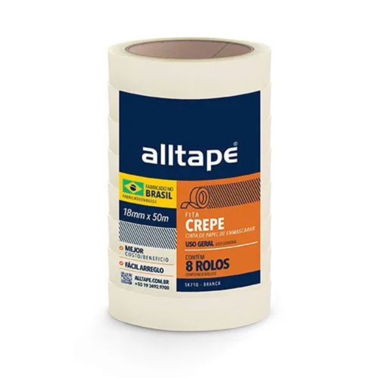 FITA CREPE ALLTAPE 18MMX50M SK710