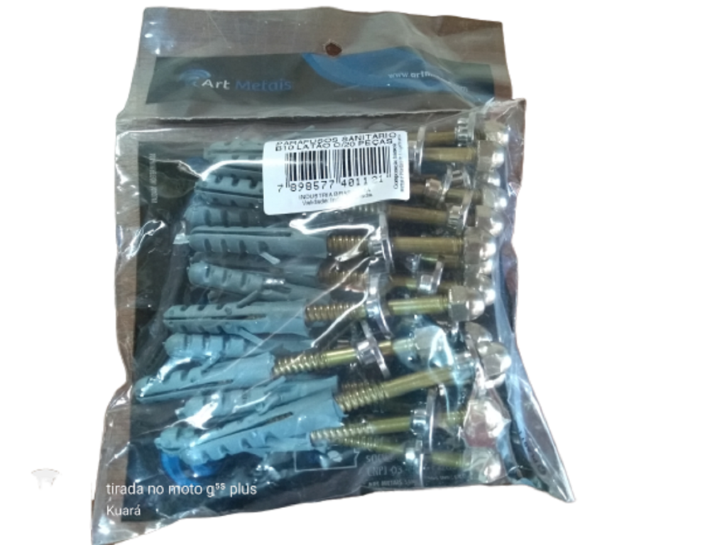 PARAFUSO LATAO/INOX B.08 X 70MM C/ 20 PCS