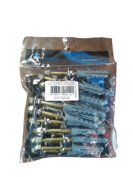 PARAFUSO LATAO/INOX B.10 X 75MM C/ 20 PCS