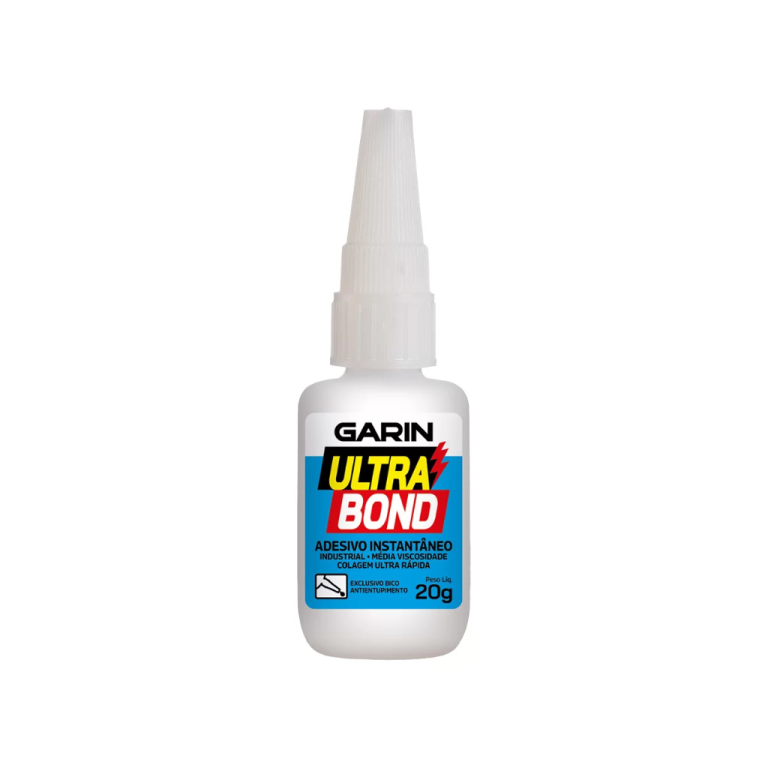 Adesivo Garin Instantâneo Ultra Bond Média 20g
