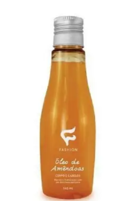 ÓLEO DE CORPO E CABELOS AMÊNDOAS FASHION 130 ML