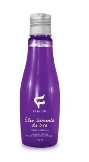 ÓLEO DE CORPO E CABELOS SEMENTE DE UVA FASHION 130 ML