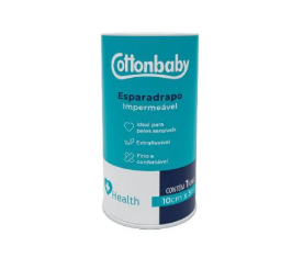 ESPARADRAPO IMPERMEAVEL BRANCO 10CMX3M  COTTONBABY