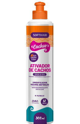 ATIVADOR DE CACHOS 300ML SOFTHAIR