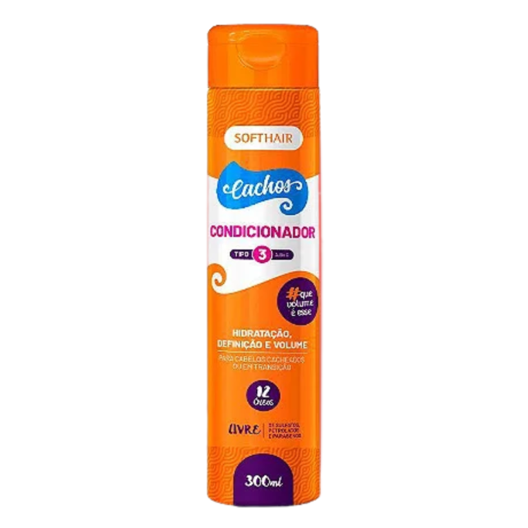 CONDICIONADOR CACHOS 300ML SOFTHAIR