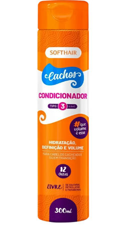 CONDICIONADOR CACHOS 300ML SOFTHAIR