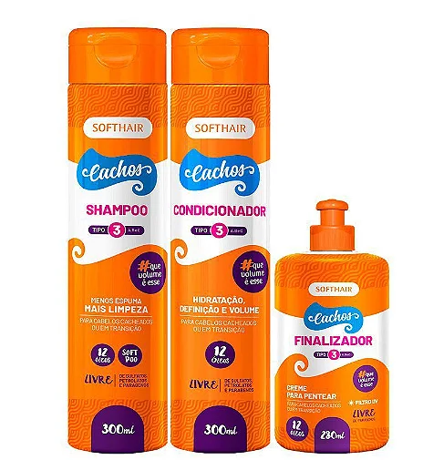 CONDICIONADOR CACHOS 300ML SOFTHAIR