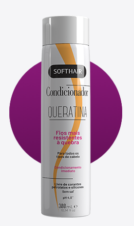 CONDICIONADOR QUERATINA 300ML SOFTHAIR