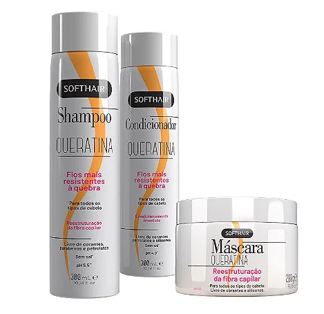 CONDICIONADOR QUERATINA 300ML SOFTHAIR