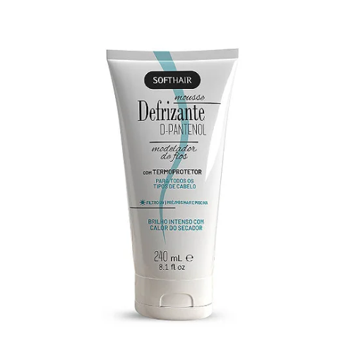 DEFRIZANTE D-PANTENOL MODELADOR DE FIOS TERMO PROTETOR SOFTHAIR 240ML