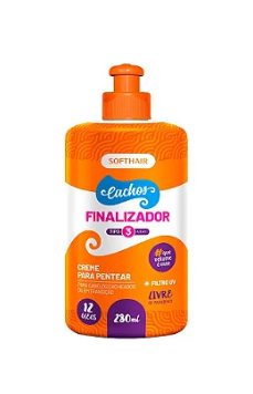 FINALIZADOR CREME DE PENTEAR CACHOS T3 280ML SOFTHAIR