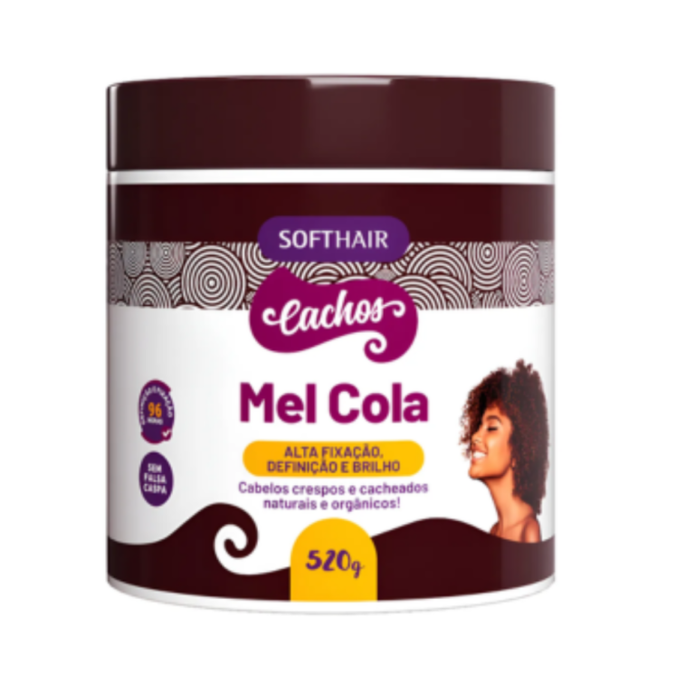 GELATINA CACHOS MEL COLA SOFTHAIR 520G