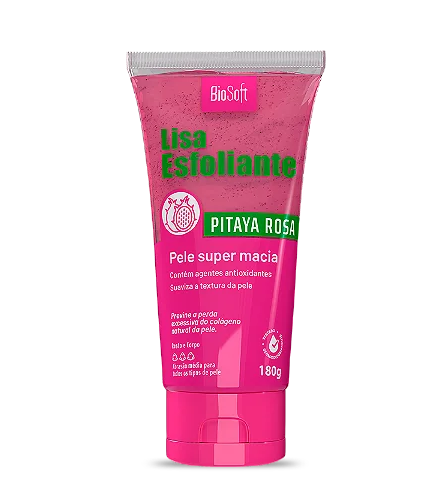 LISA ESFOLIANTE PITAYA ROSA 180G BIOSOFT