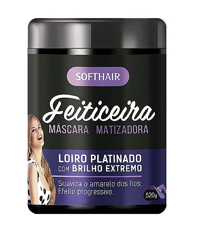 MASCARA MATIZ FEITICEIRA 520G SOFT HAIR