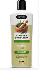 SHAMPOO LIMPEZA PROFUNDA ALECRIM SOFTHAIR 500ML
