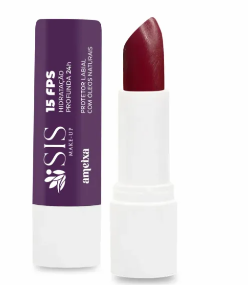 PROTETOR LABIAL COM OLEOS NATURAIS AMEIXA FPS15 IS081 ISIS