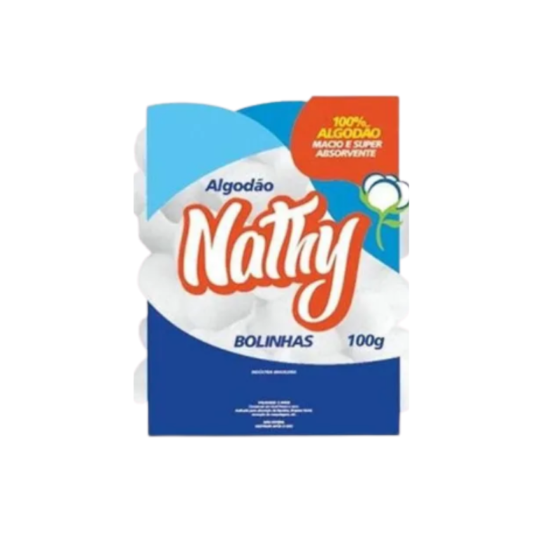 ALGODAO BOLA 100% ALGODAO 100G NATHY