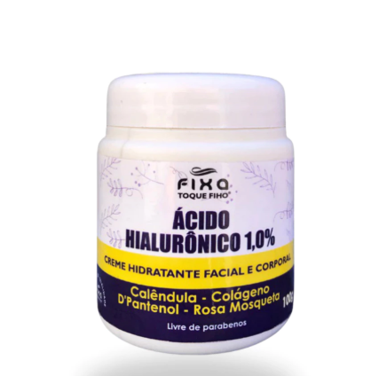 CREME ACIDO HIALURONICO 1,0% 100G FIXA TOQUE FINO