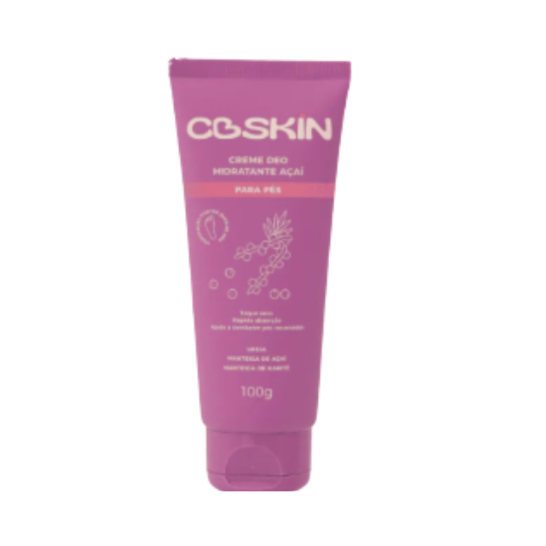 CREME DEO HIDRATANTE ACAI PARA OS PES 100G CBSKIN