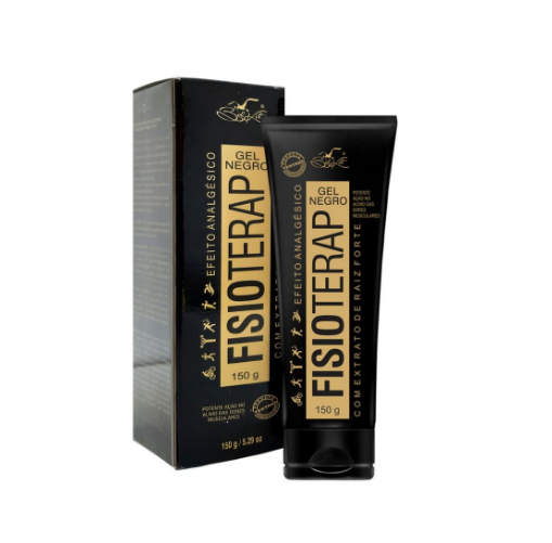GEL NEGRO COM EXTRATO DE RAÍZ FORTE FISIOTERAP BELKIT 150 G